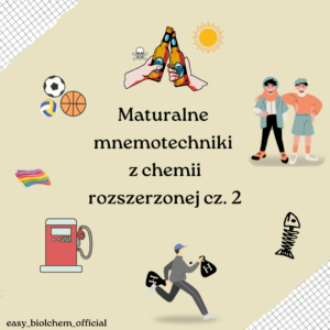 Maturalne mnemotechniki z chemii cz. 2